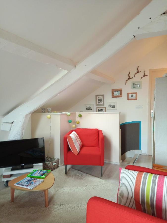 Trouville-la-Haule Studio Duplex L'Ecole Buissonniere المظهر الخارجي الصورة